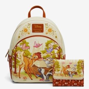 Loungefly Bambi Forest Scene Set